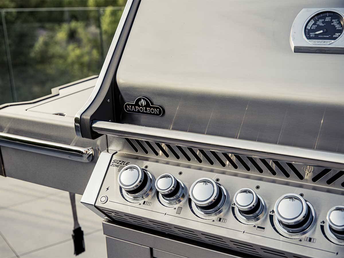 Napoleon - Barbecue gaz Napoléon Prestige Pro 665 SIBPSS 5 brûleurs + 1 latéral - Image 10