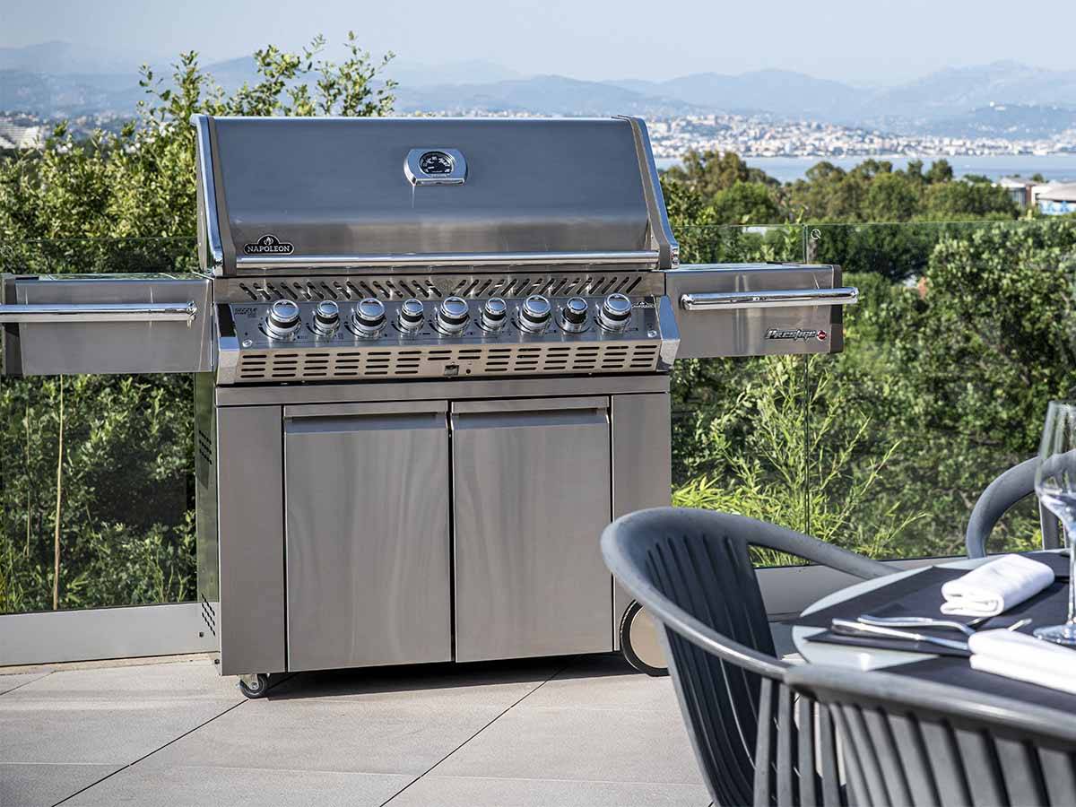 Napoleon - Barbecue gaz Napoléon Prestige Pro 665 SIBPSS 5 brûleurs + 1 latéral - Image 6
