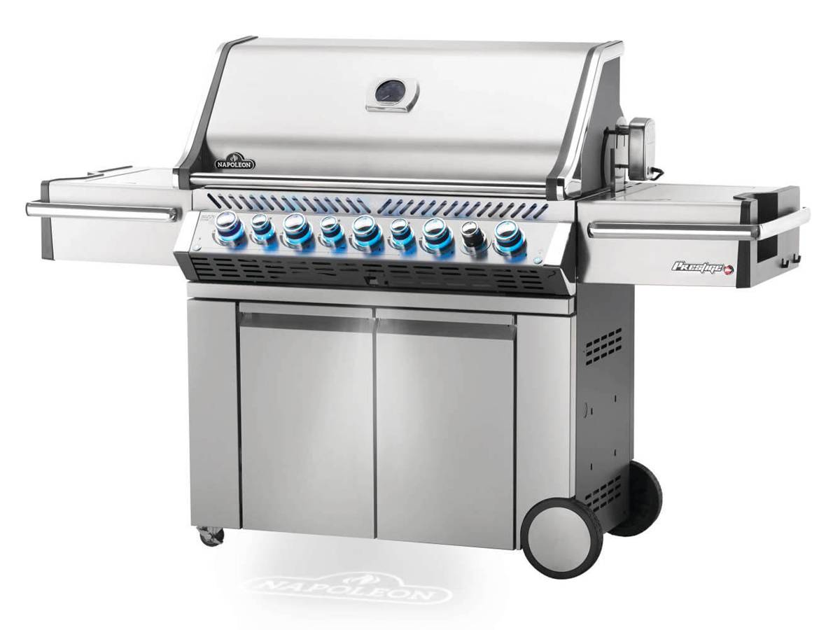 Napoleon - Barbecue gaz Napoléon Prestige Pro 665 SIBPSS 5 brûleurs + 1 latéral - Image 4