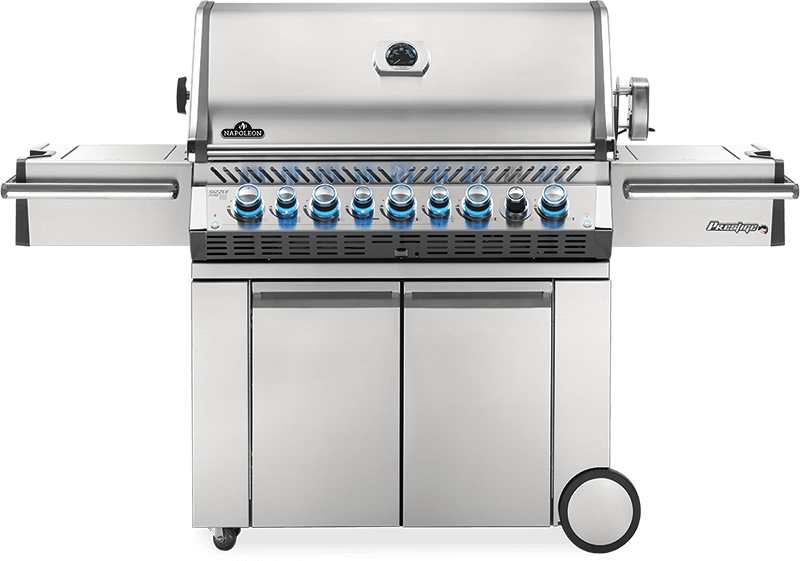 Napoleon - Barbecue gaz Napoléon Prestige Pro 665 SIBPSS 5 brûleurs + 1 latéral - Image 5