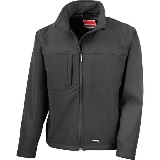 Veste de travail classique Softshell Result Noir S