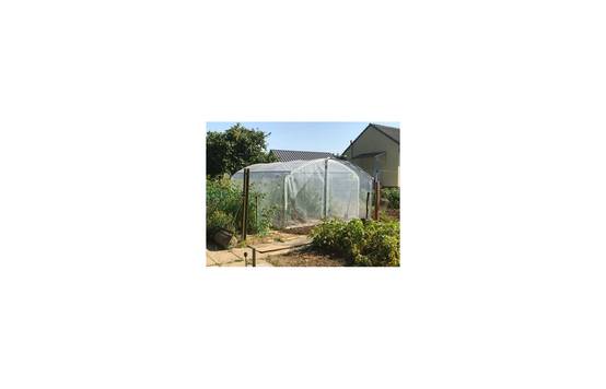 Serre tunnel de jardin - 18m² - 3 x 6 m - pieds droits - haute résistance à petit prix - LES SERRES TONNEAU - Image 3