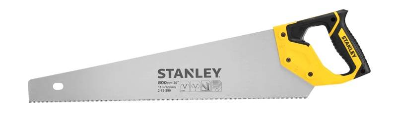 stanley - Scie égoïne denture fine JETCUT™ 500mm - STANLEY - 2-15-599 - Image 1