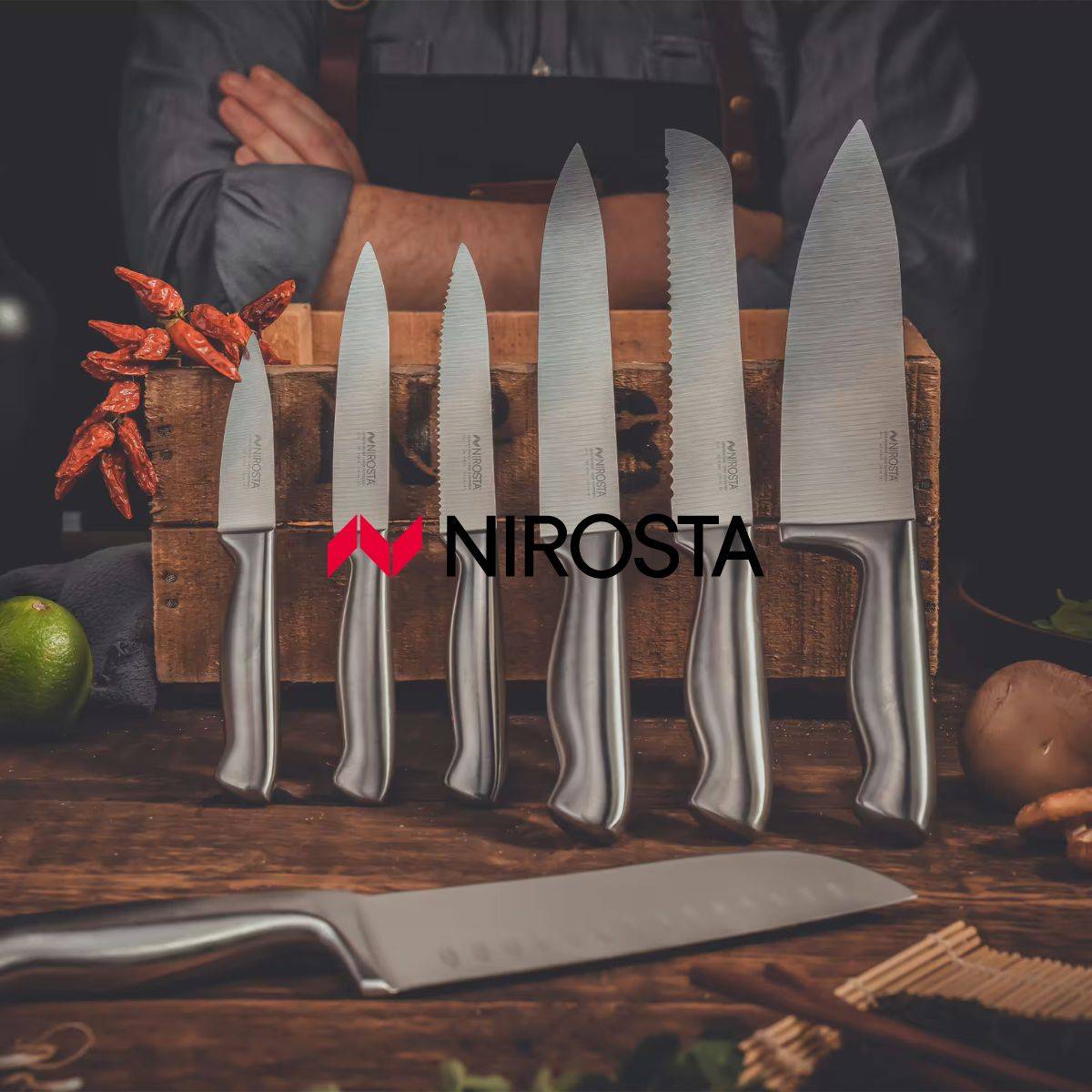Couteau d'office en inox 20 cm en tout Nirosta Star - Image 8