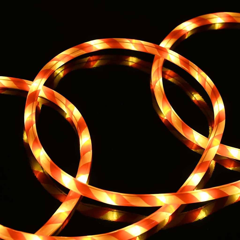 Vidaxl - Lumière en corde avec 2400 LED Blanc chaud 100 m PVC vidaXL 42018938 - Image 8