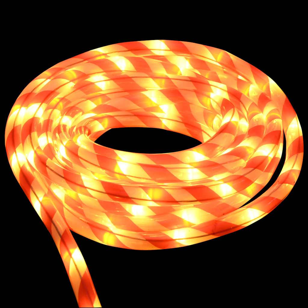 Vidaxl - Lumière en corde avec 2400 LED Blanc chaud 100 m PVC vidaXL 42018938 - Image 6
