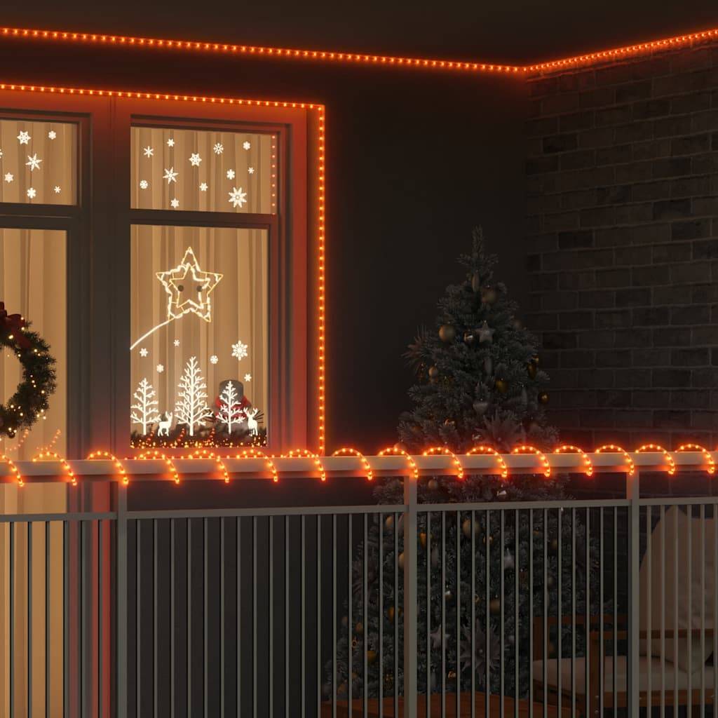 Vidaxl - Lumière en corde avec 2400 LED Blanc chaud 100 m PVC vidaXL 42018938 - Image 1