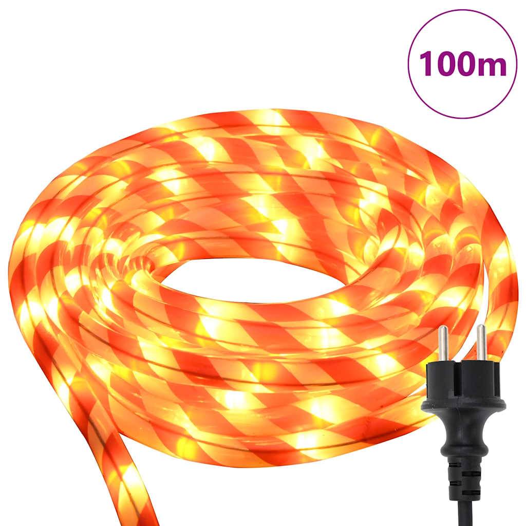 Vidaxl - Lumière en corde avec 2400 LED Blanc chaud 100 m PVC vidaXL 42018938 - Image 3