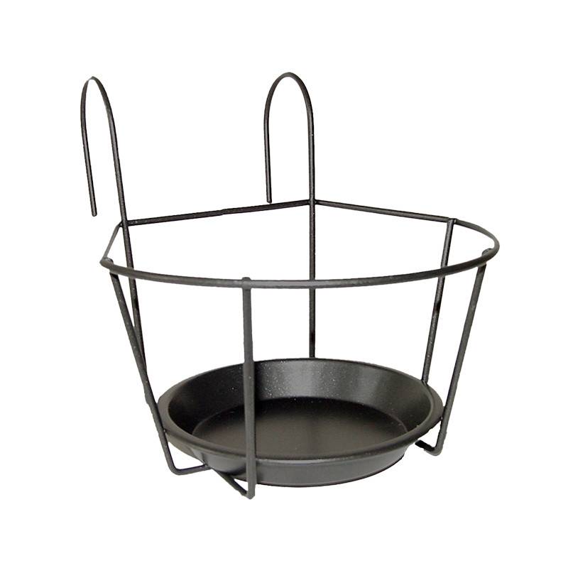 Esschert Design - Support pot rond pour balcon 11cm - Esschert Design - Image 1