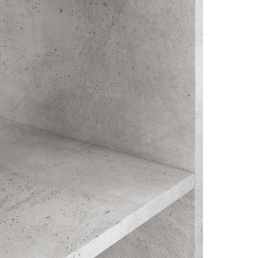 Meuble pour Aquarium Bois d'Ingénierie pour Salon avec Rangement 120x40x60 cm Gris - ComfortXL Outdoor Living - Image 6