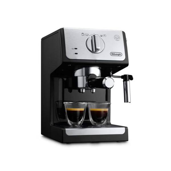 Machine a Cafe  a espresso pompe - DELONGHI - ECP33.21.BK - 15 bars - Noir / Silver - Image 1