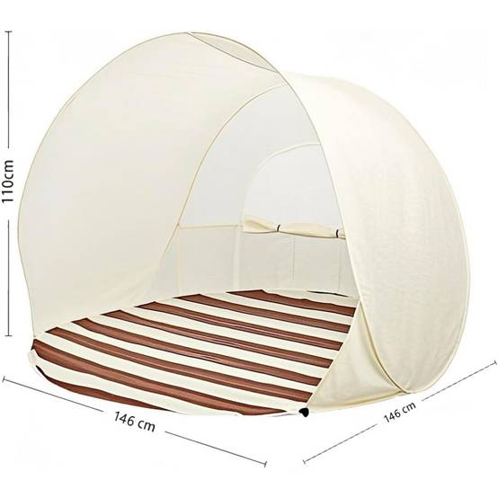 Store-Tente de plage pop-up anti-UV UPF 50+ portable - Living123 - Image 2