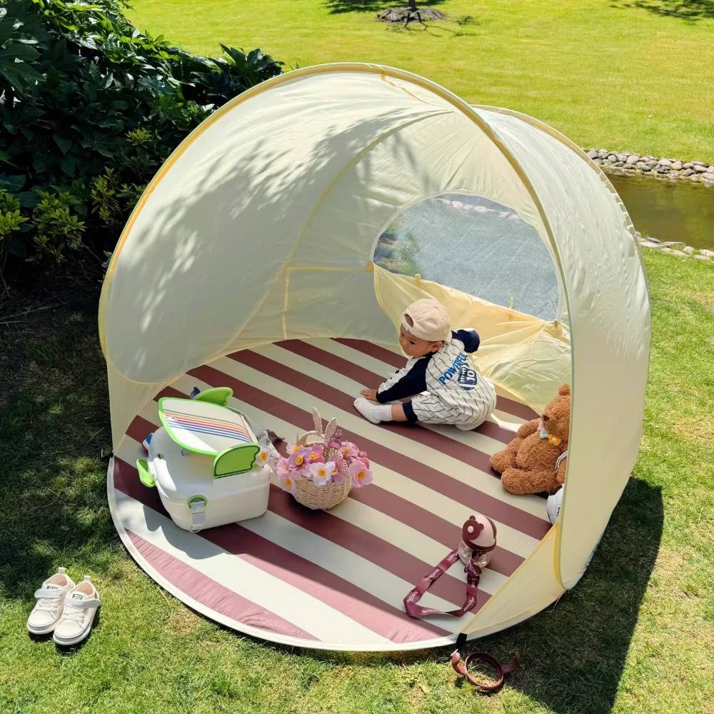 Store-Tente de plage pop-up anti-UV UPF 50+ portable - Living123 - Image 4