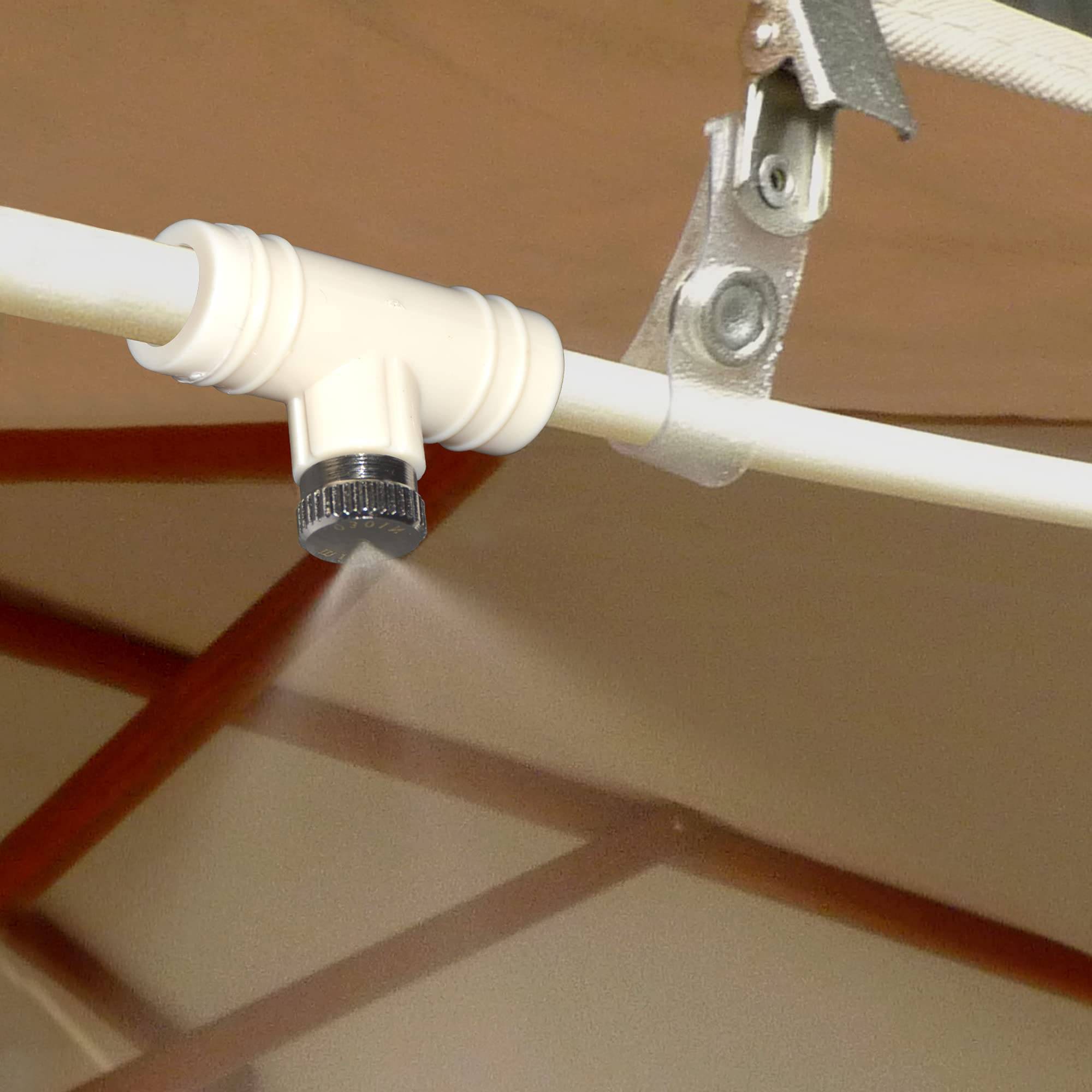 Jardibric - Jardibric - Lot de 10 Pinces Brumisation - Fixation Tuyau Brumisateur Installation Extérieur - Image 2