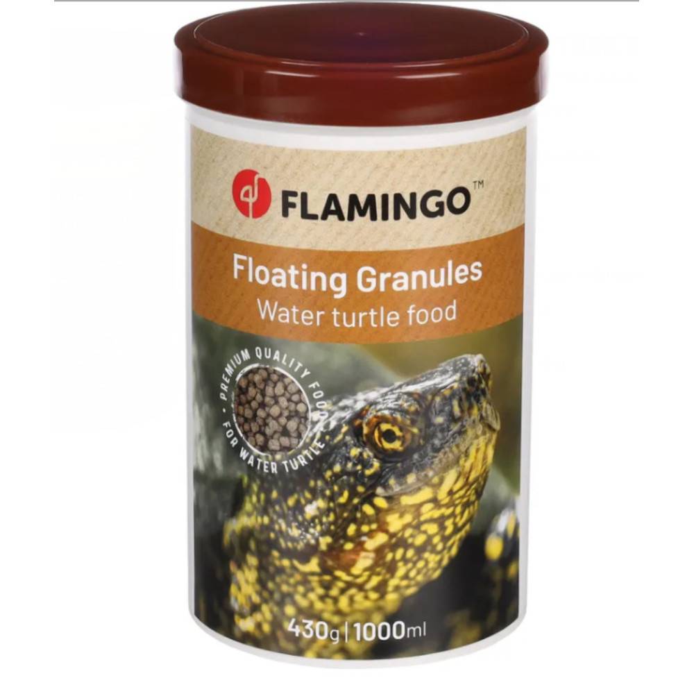 Flamingo - Granulés pour tortue d'eau, aliment complet, 430 g pour tortue - Image 1