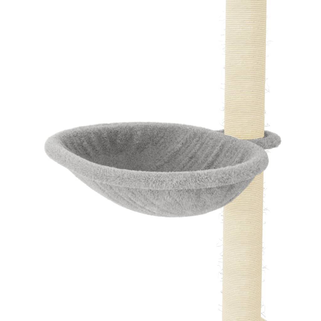 Vidaxl - Arbre à chat avec griffoirs en sisal Gris clair 95 cm vidaXL 172074 - Image 5