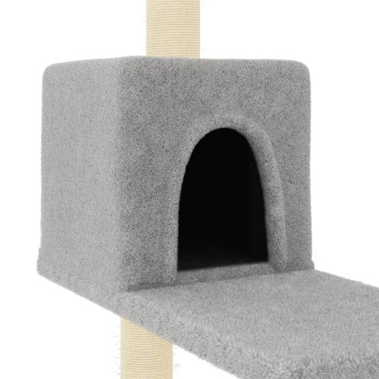 Vidaxl - Arbre à chat avec griffoirs en sisal Gris clair 95 cm vidaXL 172074 - Image 4