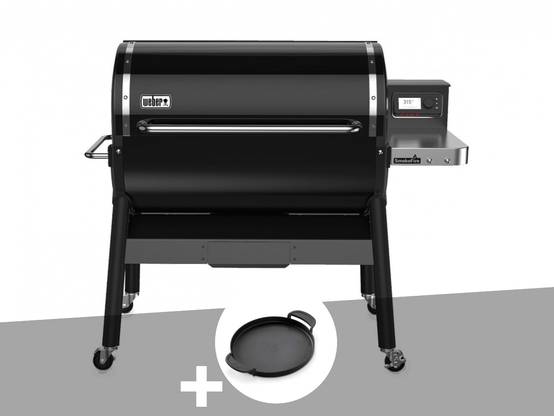 Weber - Barbecue à pellets Weber Smokefire EX6 GBS + Plancha - Image 1