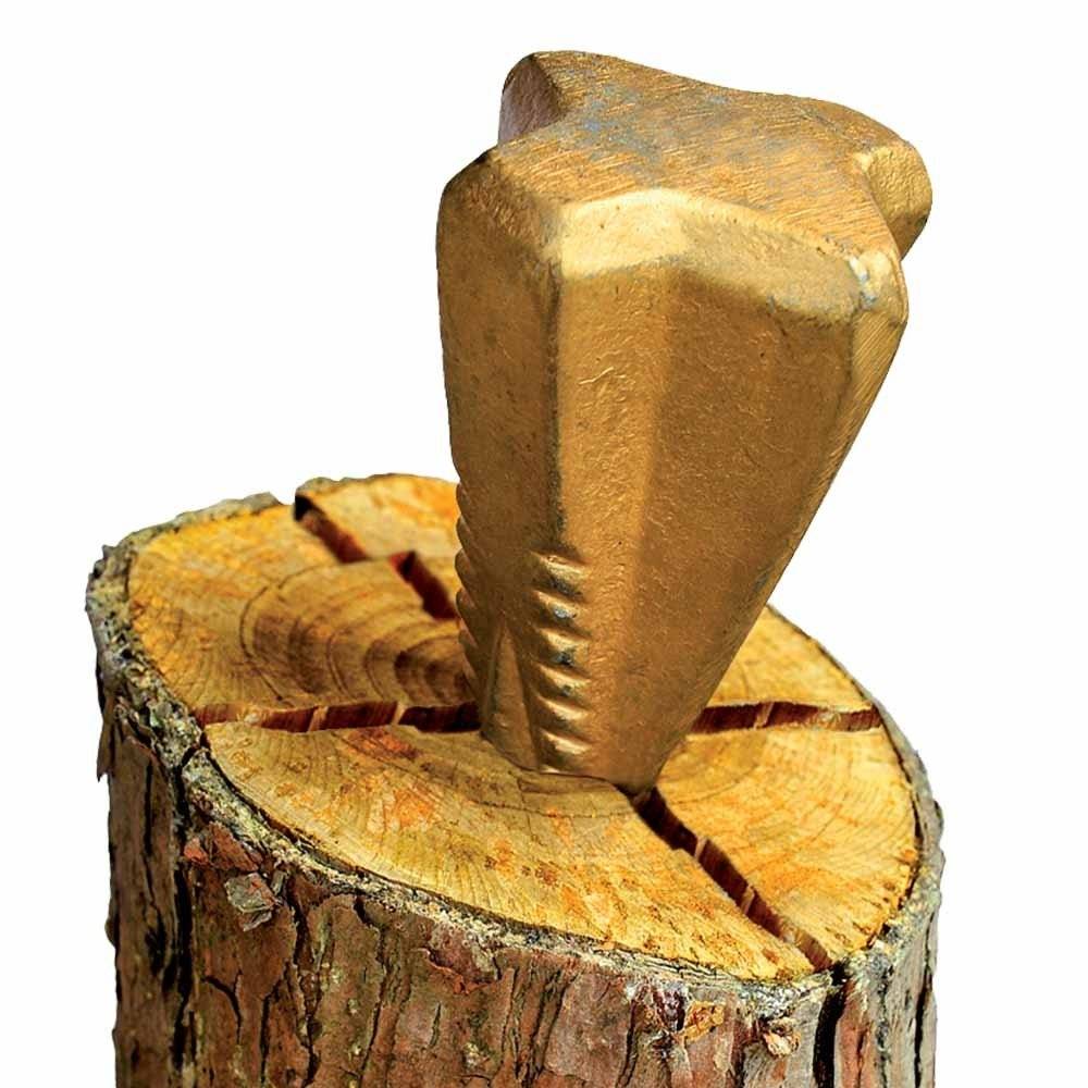 Sans Marque - Coin à bois éclateur étoile Grand modèle Or