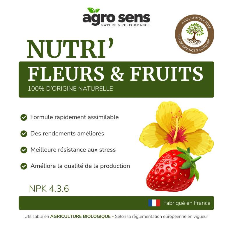 Nutri Fleurs et Fruits - Engrais liquide pour floraison et fructification - 1 litre (500 litres de préparation) - Image 5