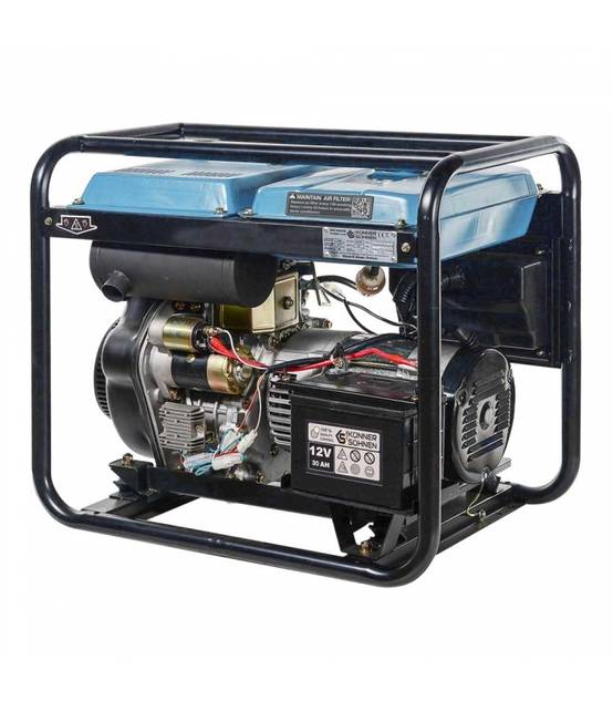 Générateur diesel 5500W (EURO V) avec démarrage électrique - Könner & Söhnen KS 6100HDE - Image 4