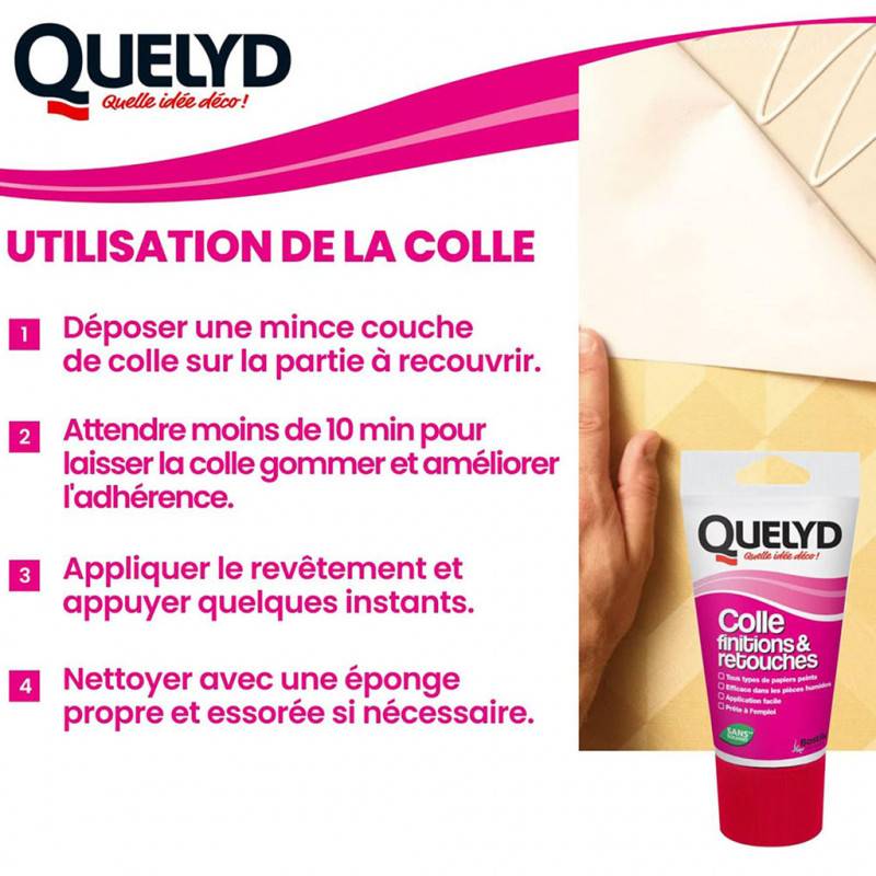Quelyd - QUELYD COLLE FINIT & RETOUCHE 100G - Image 4