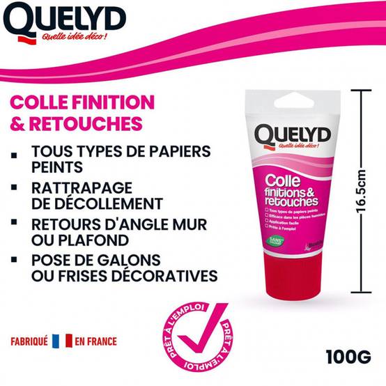 Quelyd - QUELYD COLLE FINIT & RETOUCHE 100G - Image 2