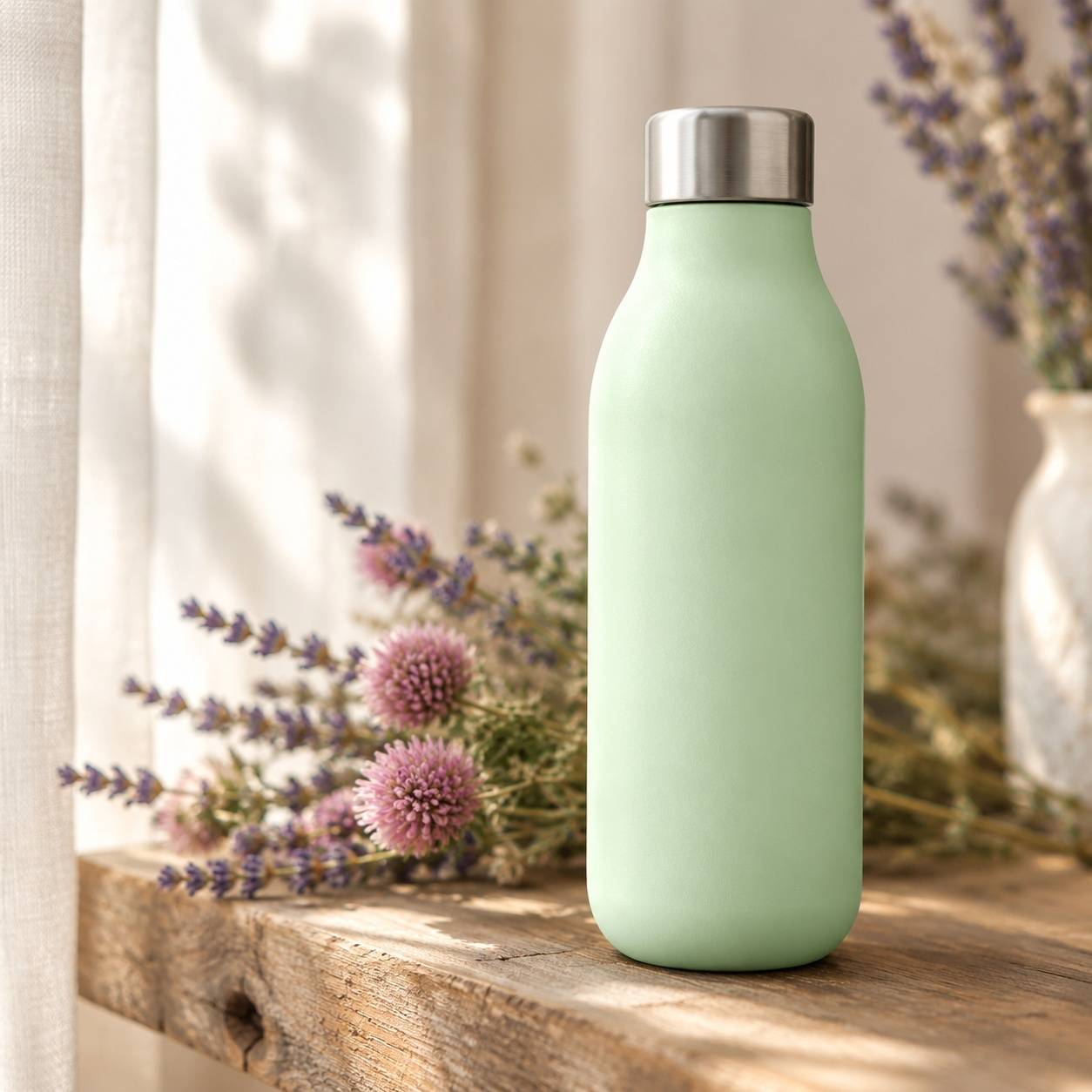 Bouteille Isotherme Acier Inox 500ml Sans BPA, Étanche Isolation 24h Froid 12h Chaud - Image 4