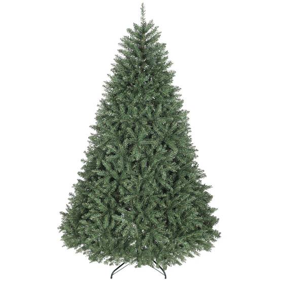 Sapin de Noël artificiel 210 cm, arbre de Noël réaliste avec 2641 pointes de branche articulée, support en métal, vert - Image 2