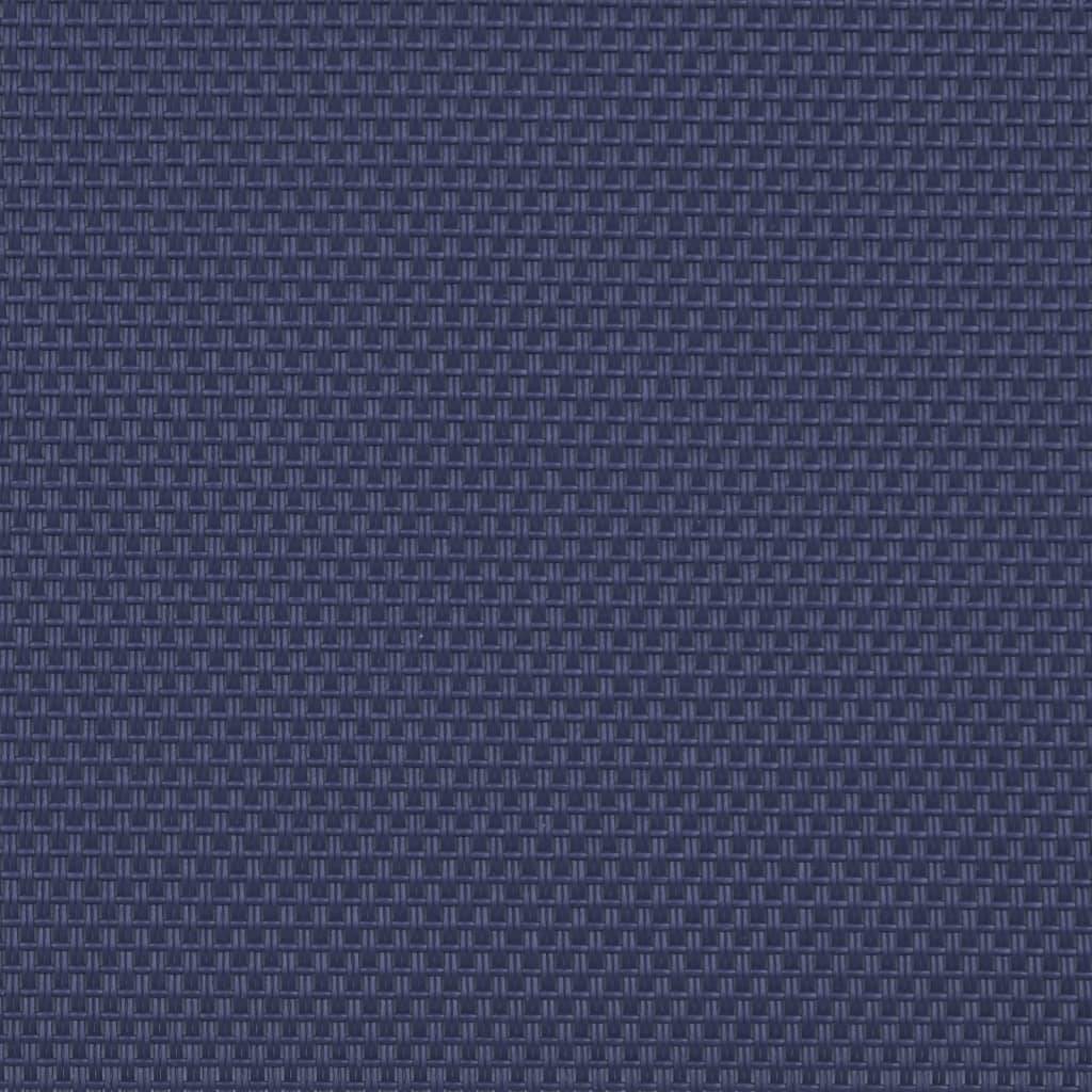 Maison Chic - Lot de 2 Bain de soleil - Transats - Chaises longues bleu bois d'acacia solide et textilène - MEUBLE PRO - Image 7