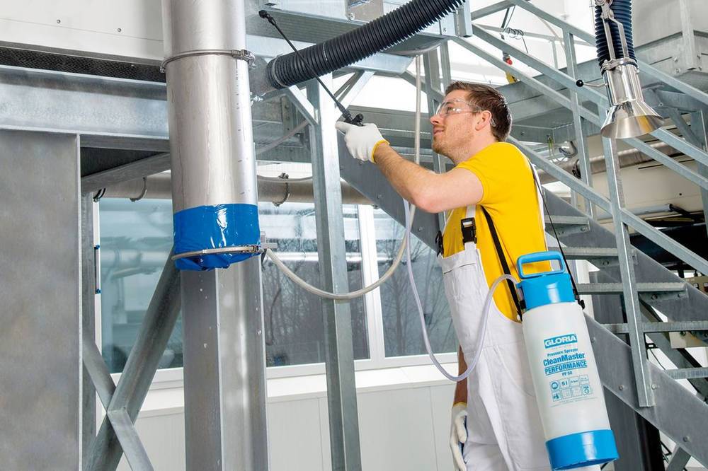 Gloria - Pulvérisateur à pression CleanMaster PERFORMANCE PF 50, détergents acides et alcalins - 5L Gloria - Image 2