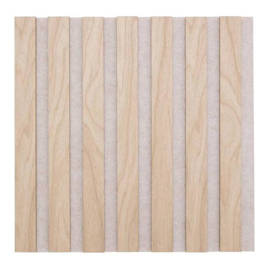 Lot de 3 Panneaux Déco "Colva" 30x30cm Beige - Image 2