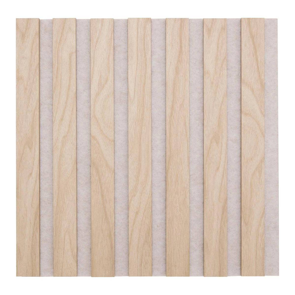 Lot de 3 Panneaux Déco "Colva" 30x30cm Beige - Image 2