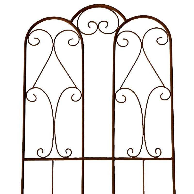 La Grande Prairie - Treillage jardin fer Cathédrale 50x110cm - Image 3