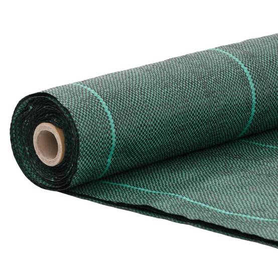 Toile de Paillage Polypropylène pour Jardin Potager Bloque Mauvaises Herbes 1x100 m Vert - ComfortXL Outdoor Living - Image 3