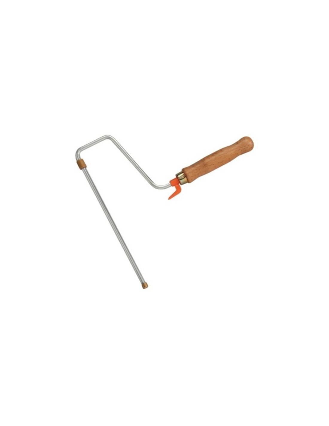 Monture Rouleau Bois 180mm Manche Bois Verni, Robustesse - Générique