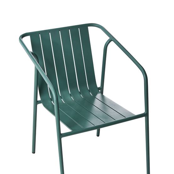 Chaise de jardin Aluminium Vert ASCIANO - Beliani - Image 8