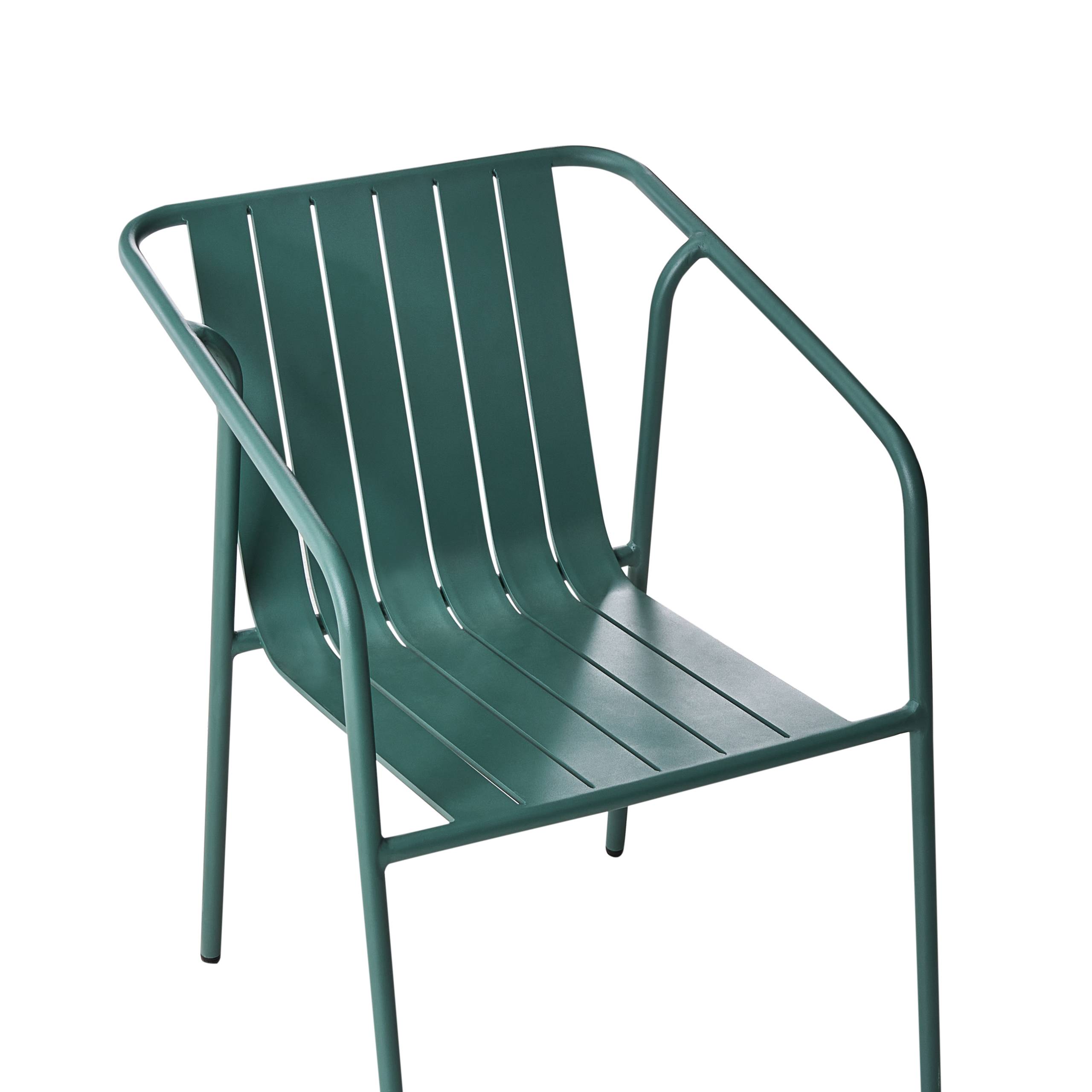 Chaise de jardin Aluminium Vert ASCIANO - Beliani - Image 8