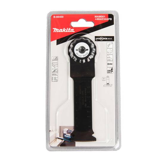 Lame de coupe plongeante Makita B-66400 Starlock Max 32mm BIM bois et metal Makita - Image 2