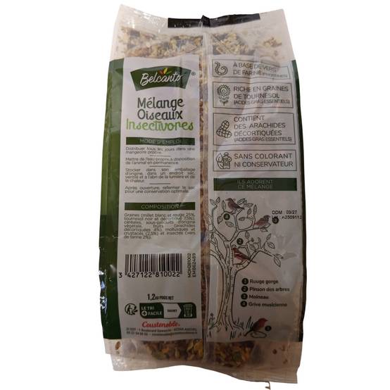 Graines Mélange Oiseaux insectivores 1.2 kg - Image 3