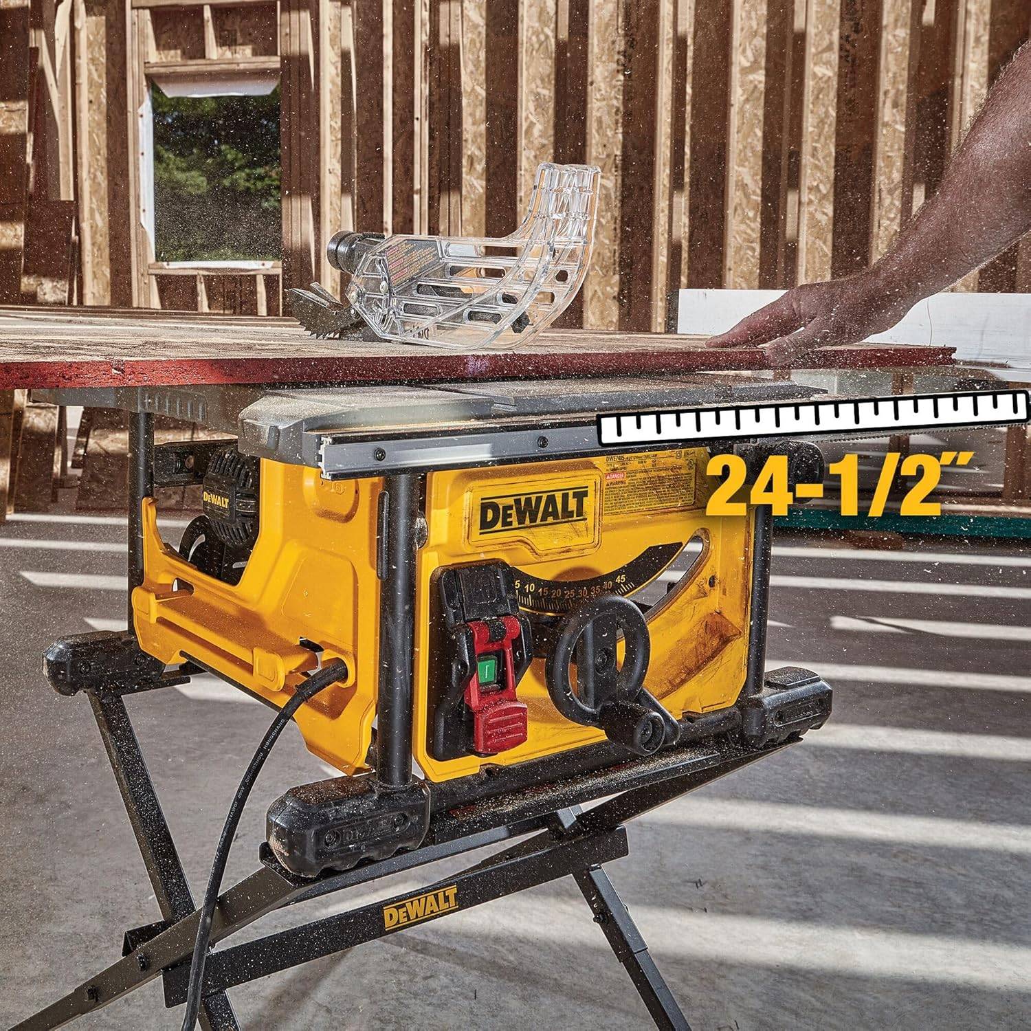 Scie à table compacte 1850 W - Ø 210 mm - DEWALT - DWE7485-QS - Image 6