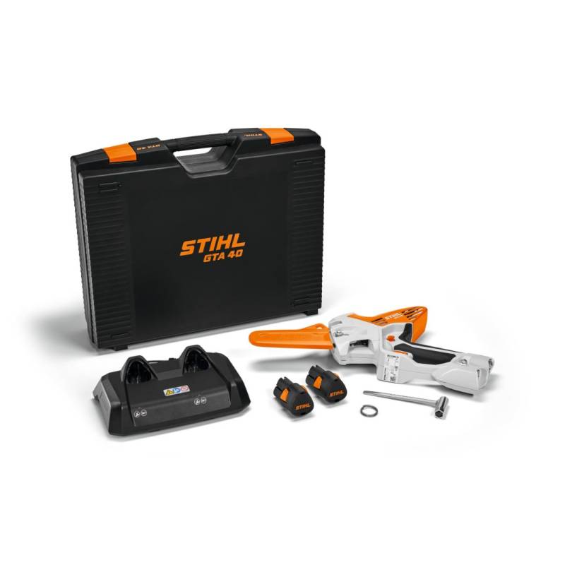 Scie à batterie GTA 40 - AS SYSTEM STIHL avec 2 batteries et chargeur - Image 1