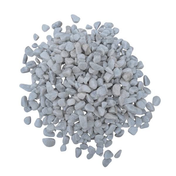 King Matériaux - Galet blanc 8/12 mm – Big Bag +/- 400 kg – 6 m²