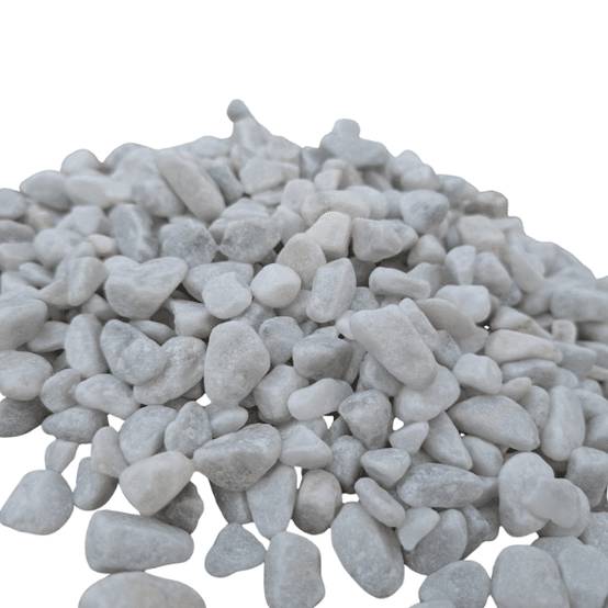 King Matériaux - Galet blanc 8/12 mm – Big Bag +/- 400 kg – 6 m² - Image 2