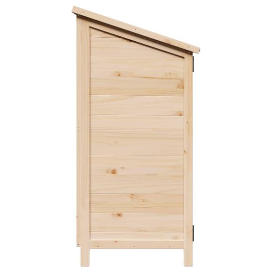 Vidaxl - Abri de jardin Naturel 106,5 x 56 x 113,5 cm Bois d'ingénierie vidaXL 42033440 - Image 6