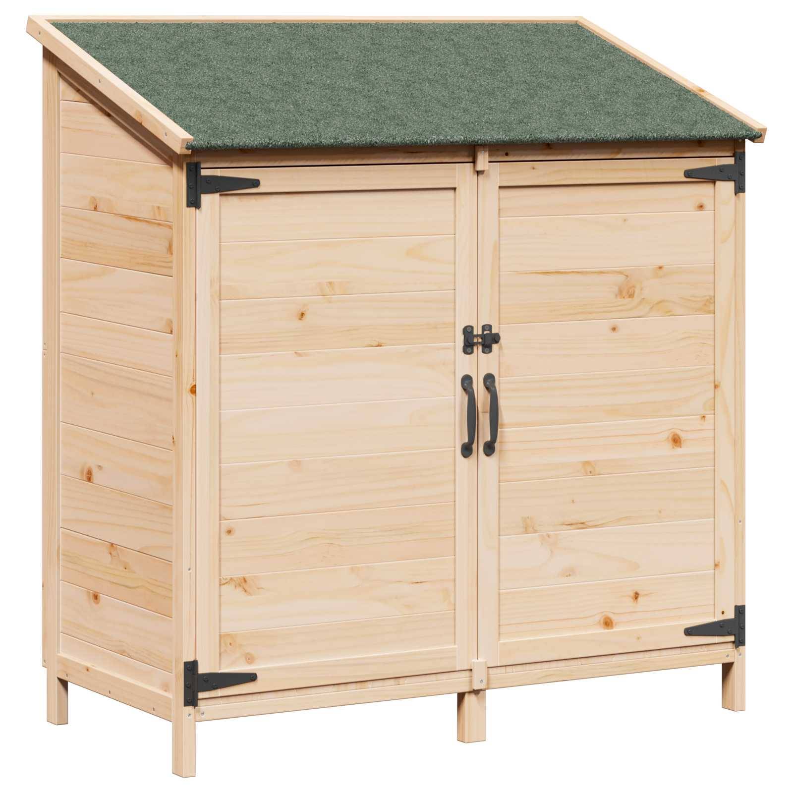 Vidaxl - Abri de jardin Naturel 106,5 x 56 x 113,5 cm Bois d'ingénierie vidaXL 42033440 - Image 2