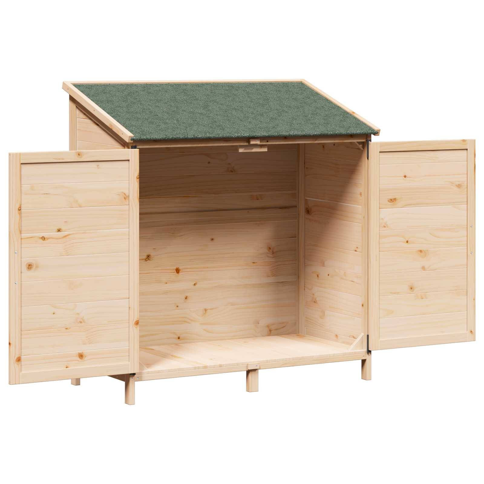 Vidaxl - Abri de jardin Naturel 106,5 x 56 x 113,5 cm Bois d'ingénierie vidaXL 42033440 - Image 4