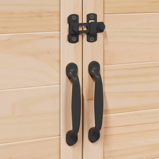 Vidaxl - Abri de jardin Naturel 106,5 x 56 x 113,5 cm Bois d'ingénierie vidaXL 42033440 - Image 9