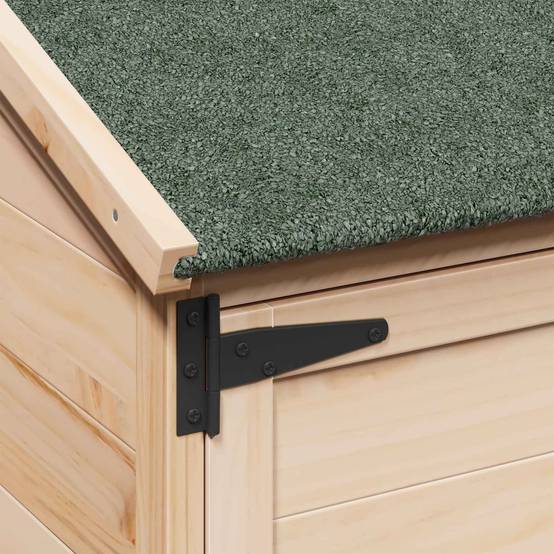 Vidaxl - Abri de jardin Naturel 106,5 x 56 x 113,5 cm Bois d'ingénierie vidaXL 42033440 - Image 8