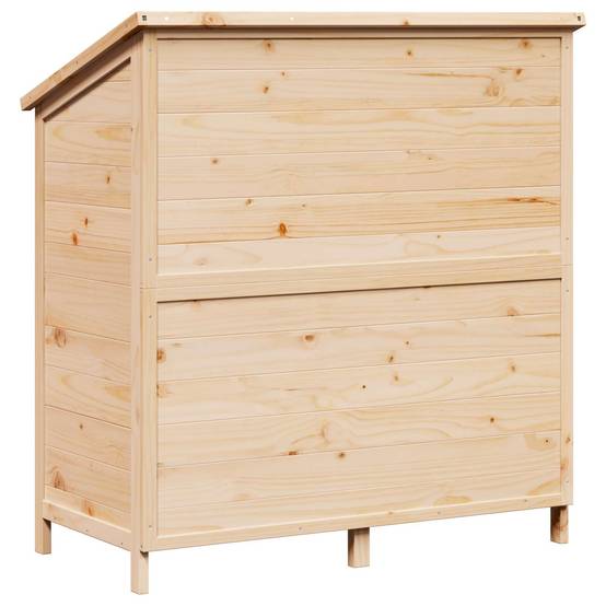 Vidaxl - Abri de jardin Naturel 106,5 x 56 x 113,5 cm Bois d'ingénierie vidaXL 42033440 - Image 7